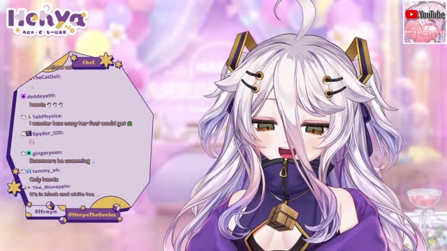 📛nya ／ !tts ／ !game ／ !discord ／ !vod ／ !merch ／ !fanbox ／ !gfuel ／ !infini