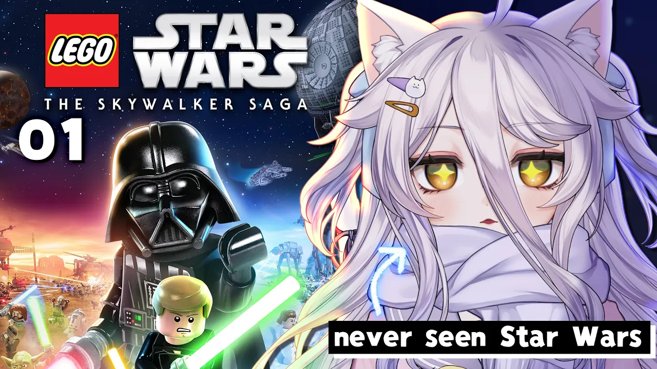 📛【LEGO STAR WARS】First time STAR WARS DAYO! 【TTS OFF】 ／ ／!tts !fanbox !discord !vod !youtube !game