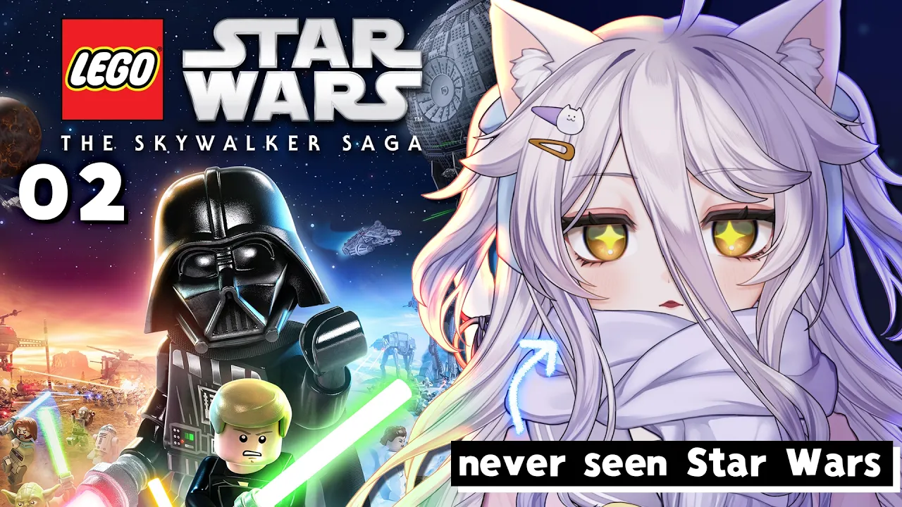 📛【LEGO STAR WARS】First time STAR WARS DAYO! 【TTS OFF】 ／ ／!tts !fanbox !discord !vod !youtube !game