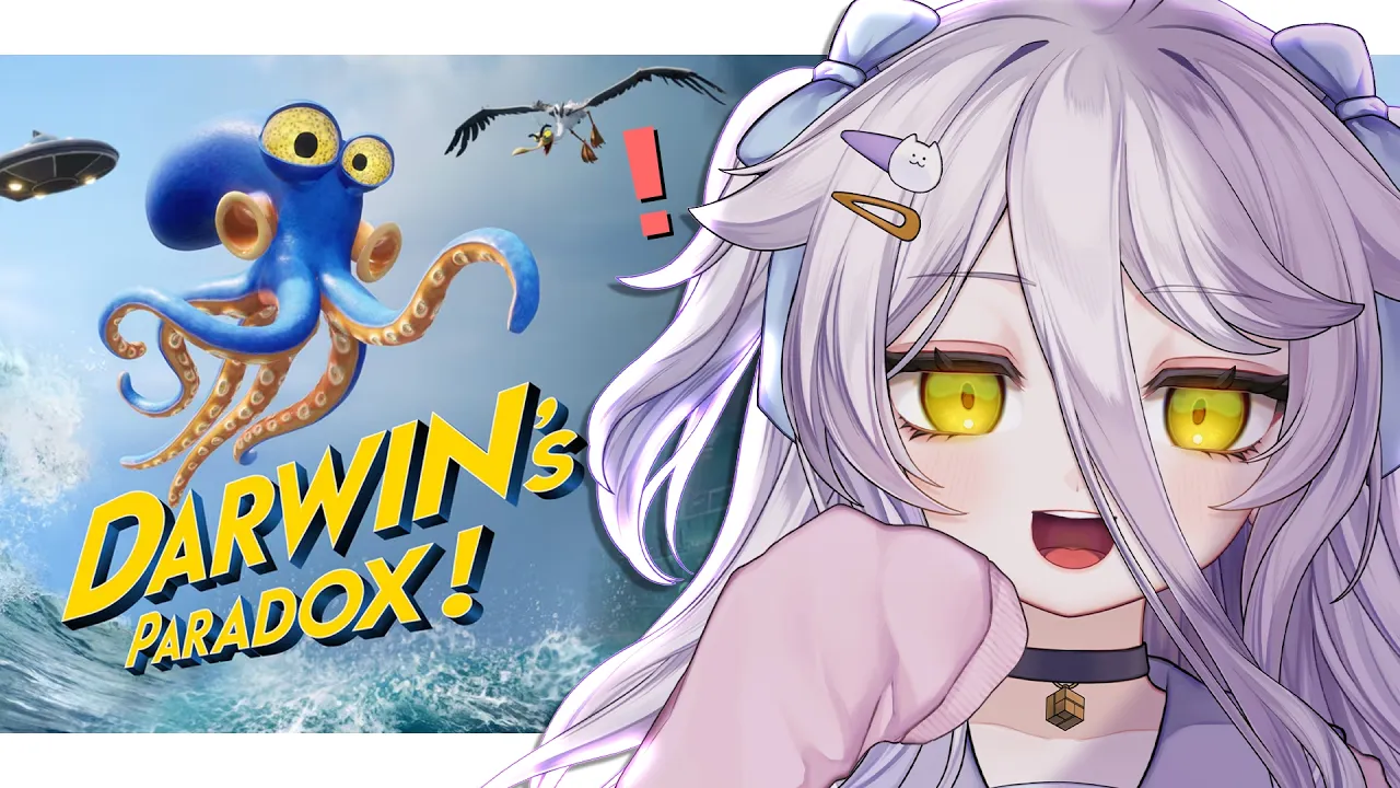 📛【Darwin's Paradox!】TAKO? OCTOPUS? DAYO! ／ ／!tts !fanbox !discord !vod !youtube !game