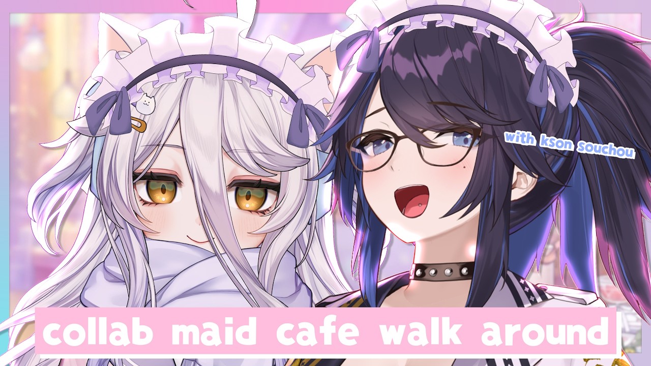 📛COLLAB MAID CAFE WALK AROUND DAYO /!tts !fanbox !discord !vod !youtube !game !gamersupps