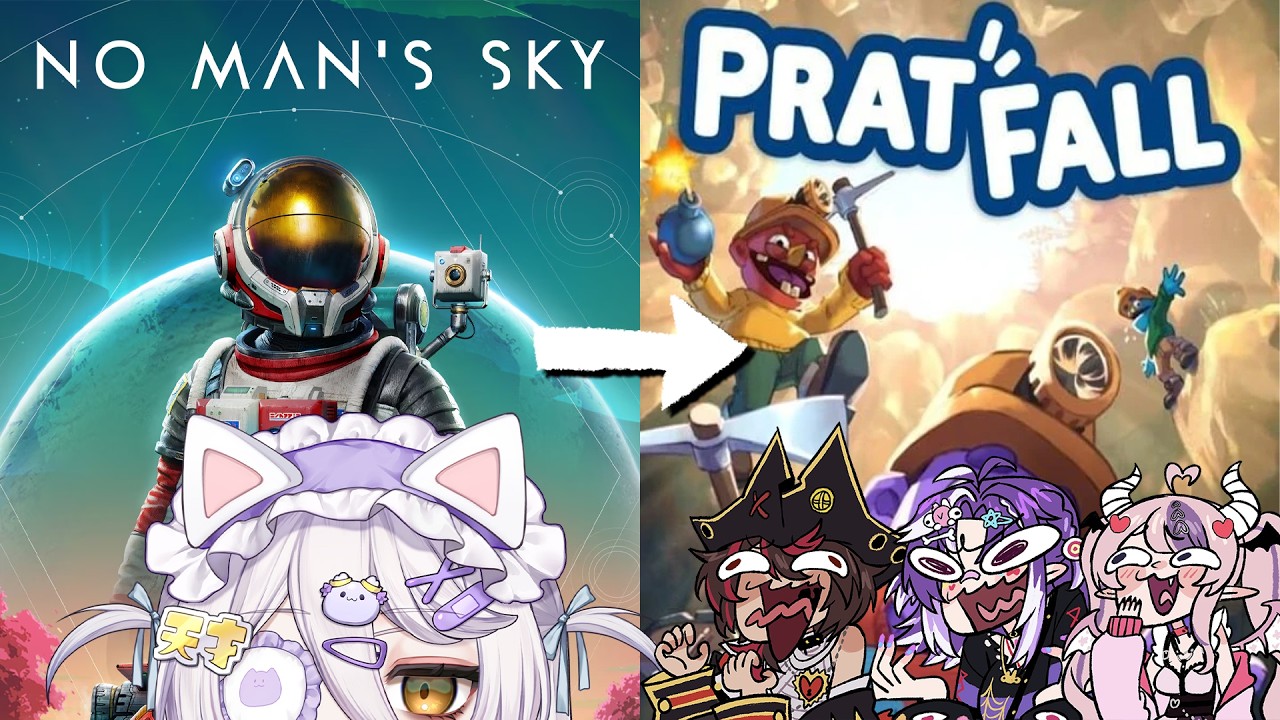 📛NO MAN'S SKY 👉 PRAT FALL COLLAB DAYO DAYO / !gamersupps !tts !youtube !discord !game !fanbox